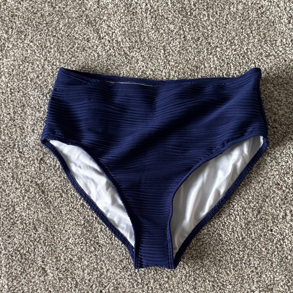Navy High-Waisted Bikini set